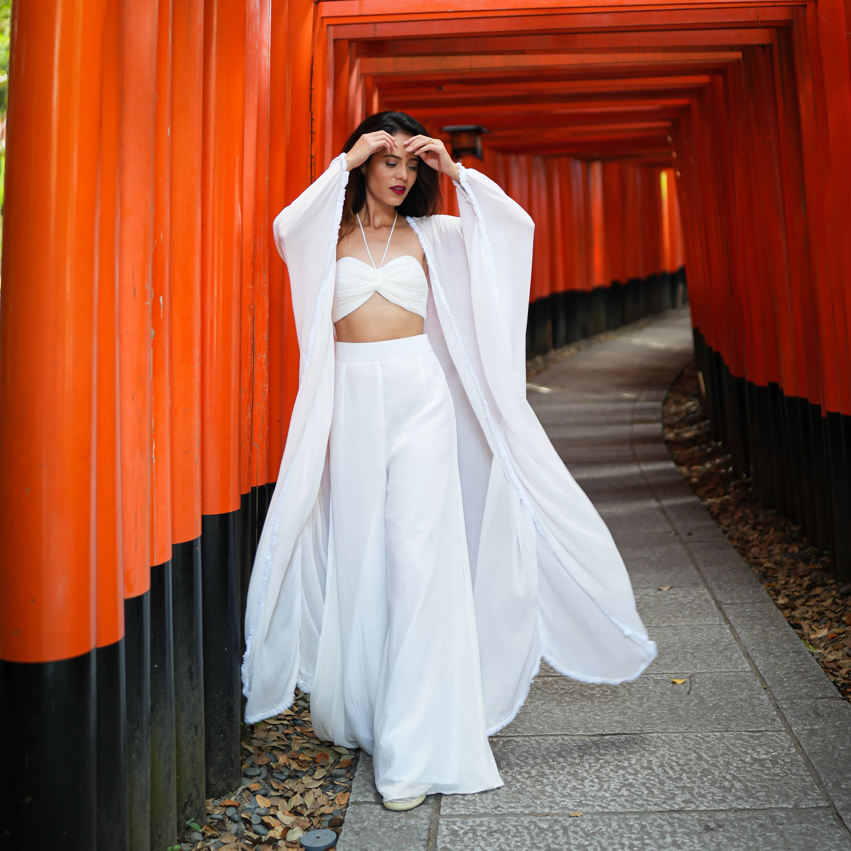 Aakriti Rana In Trio 3-Piece Co-ord Set