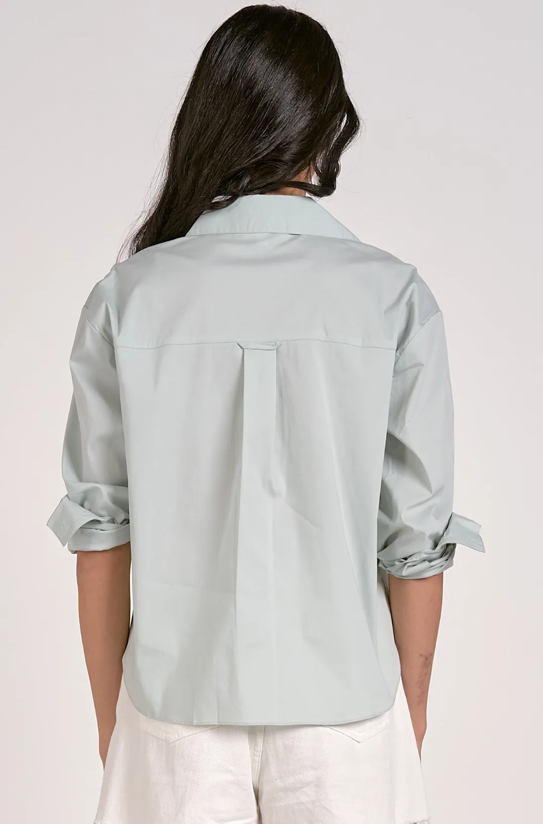 Abby Long sleeve Collared Top