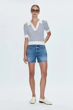 Andie High Rise Cut Off Short - Thesis Distressed