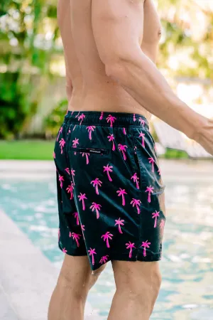Beau Hudson Men's Neon Palm Swim Shorts- FINAL SALE