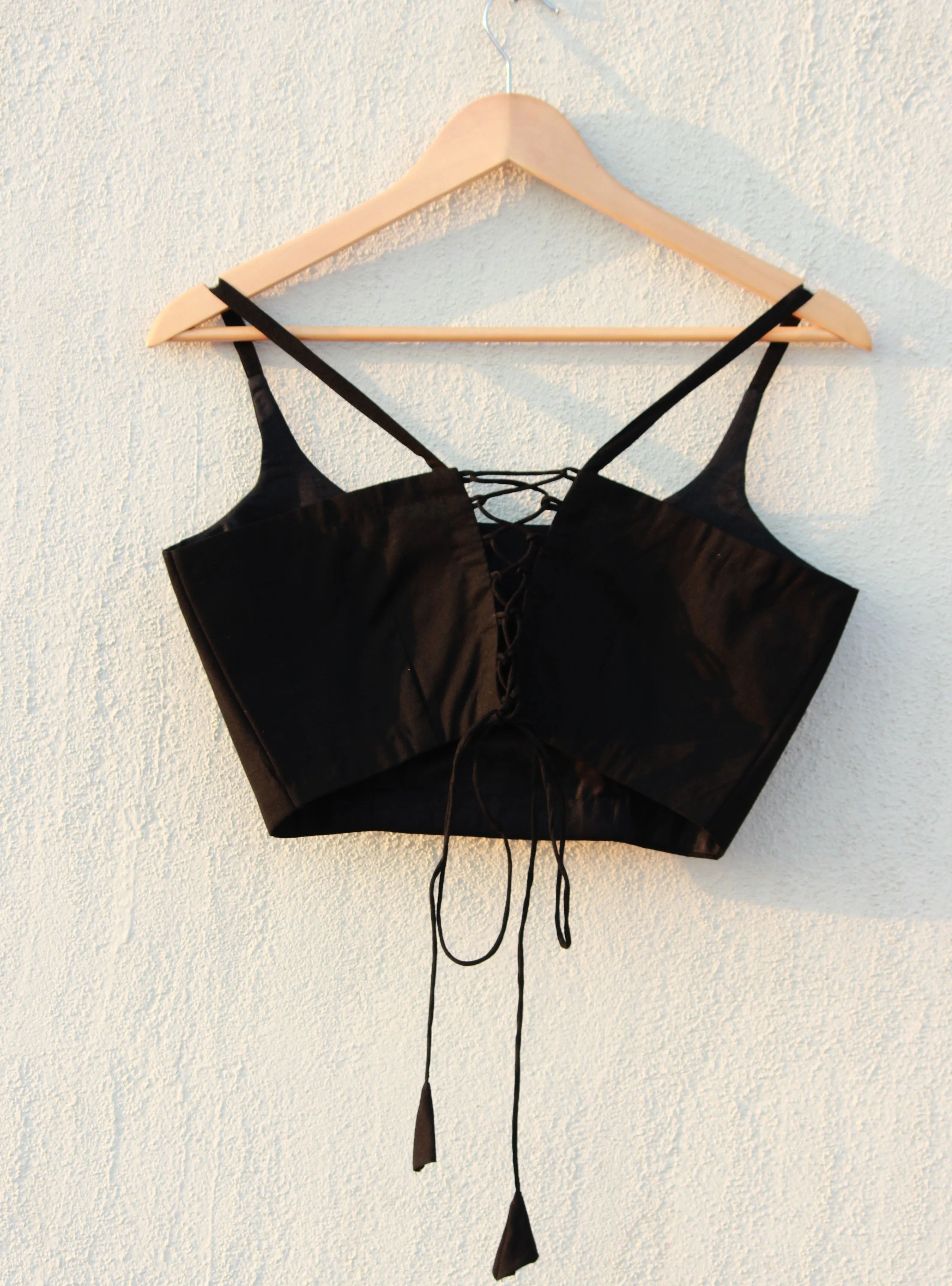 Black Sweet Autumn Blouse