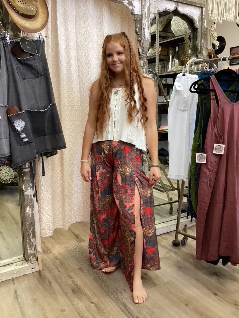 Boho Hidden Slit