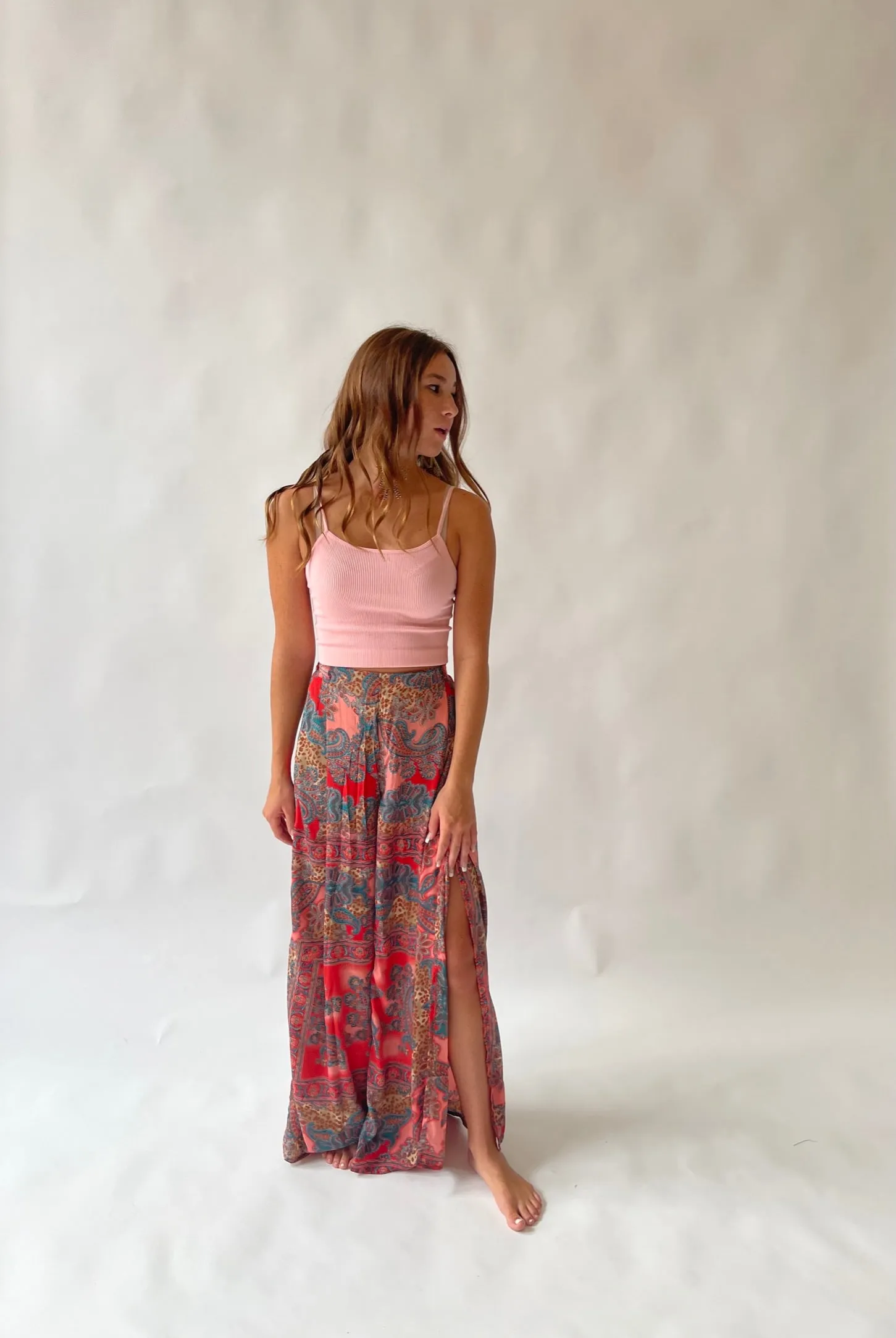 Boho Hidden Slit