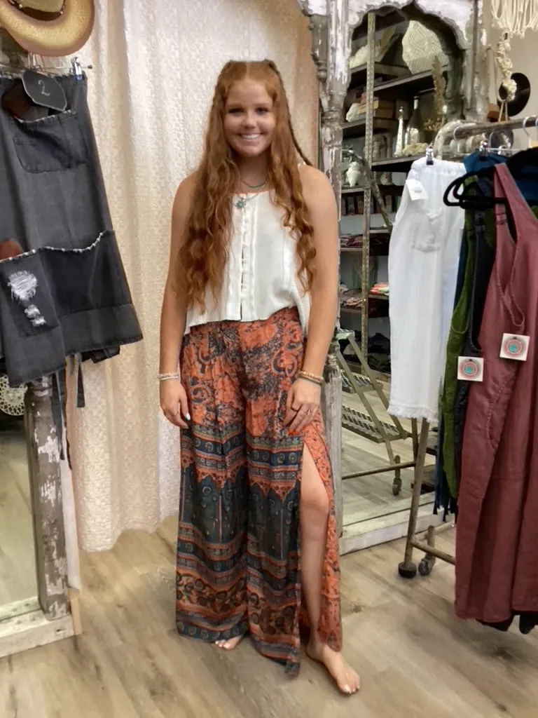 Boho Hidden Slit