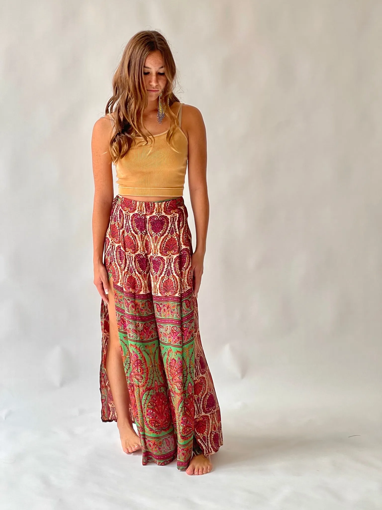 Boho Hidden Slit