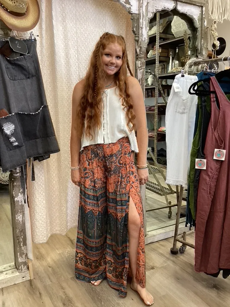 Boho Hidden Slit