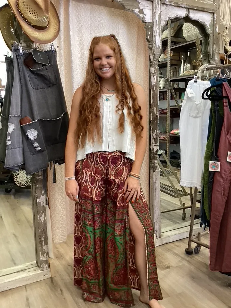 Boho Hidden Slit