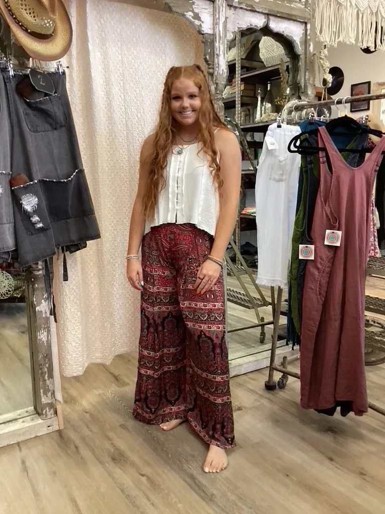 Boho Hidden Slit