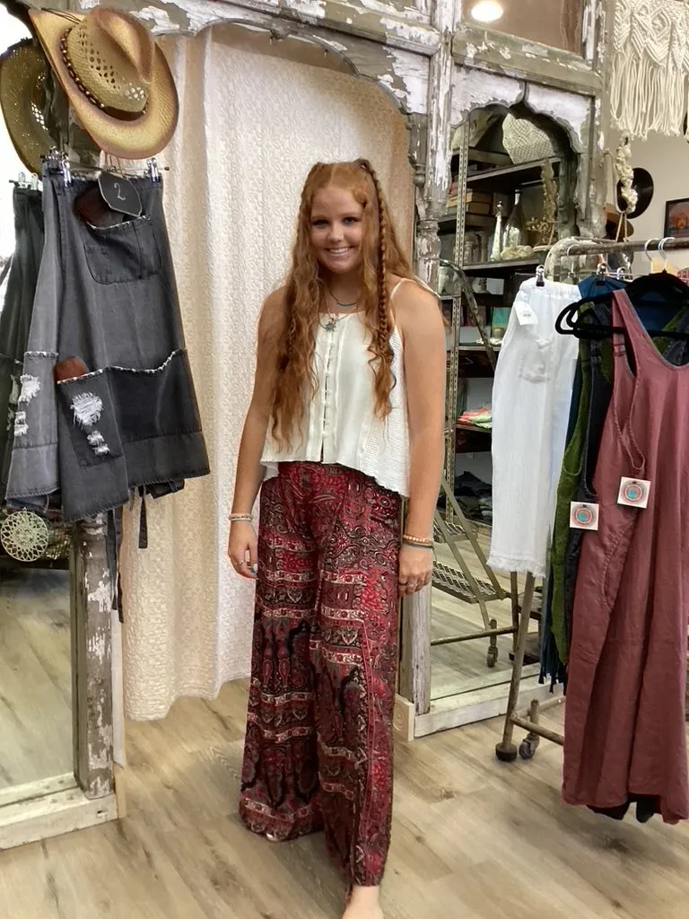 Boho Hidden Slit