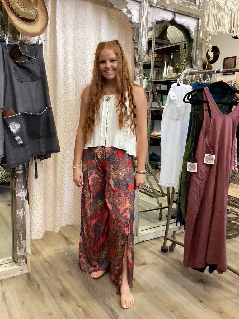Boho Hidden Slit