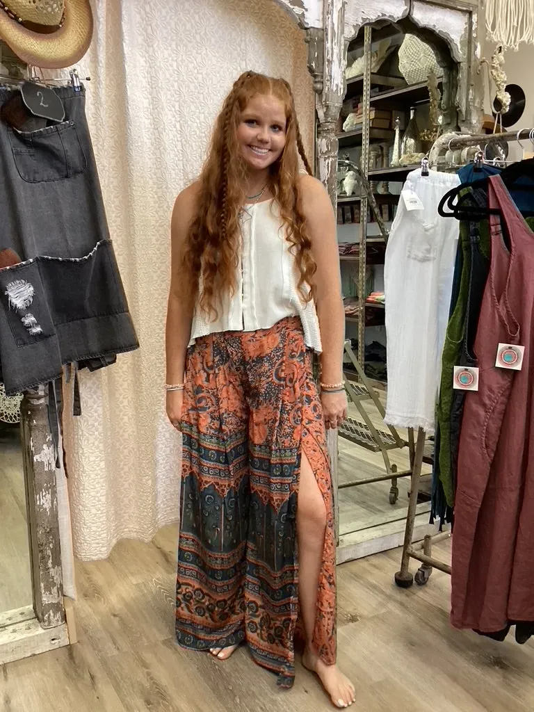 Boho Hidden Slit