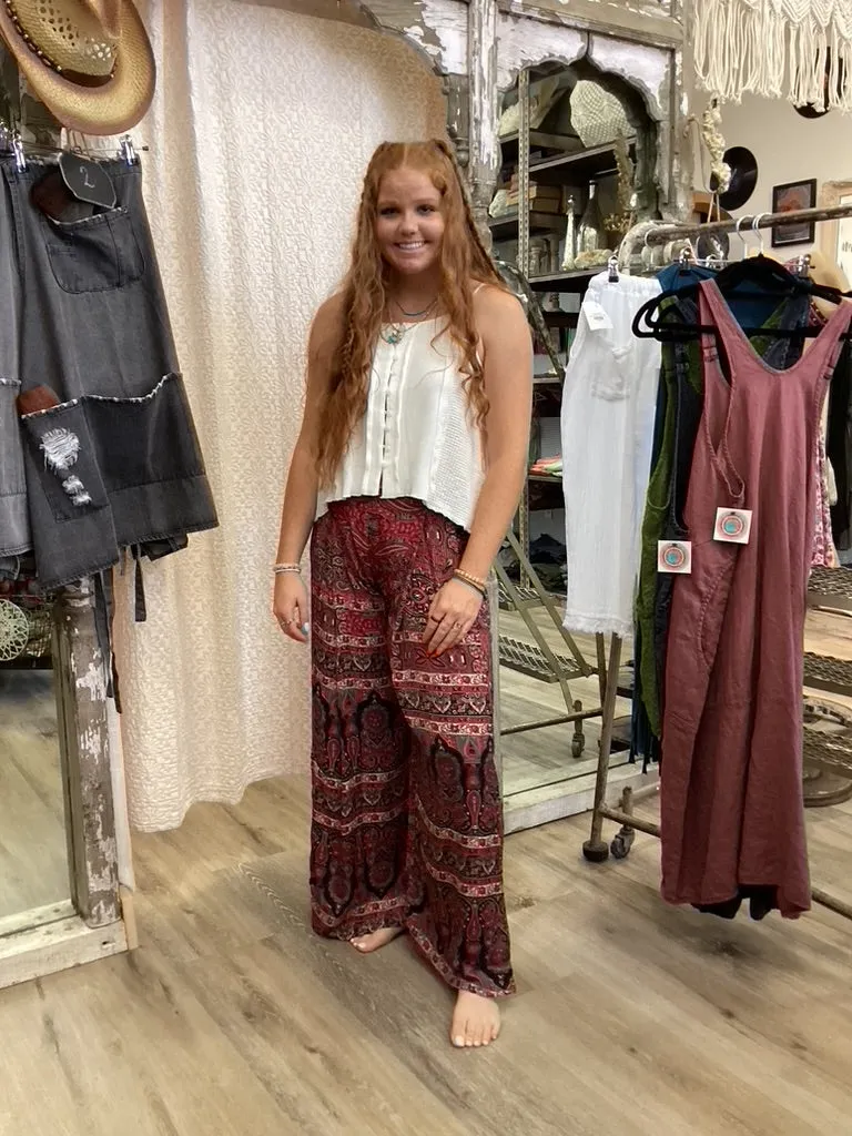 Boho Hidden Slit
