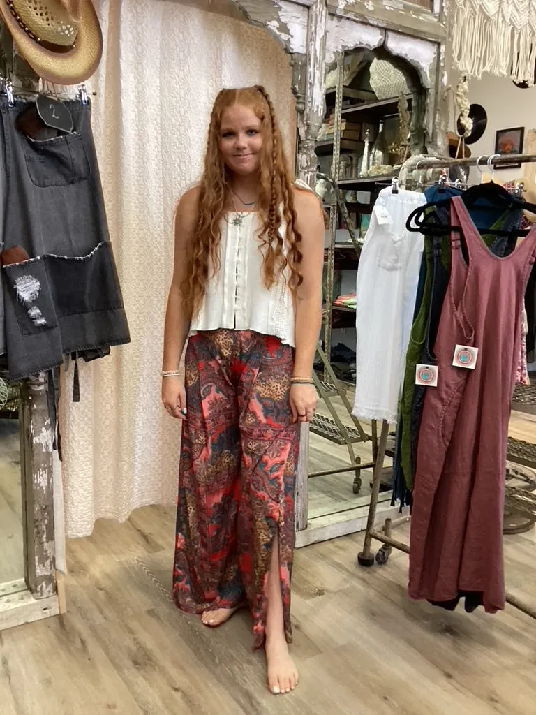 Boho Hidden Slit