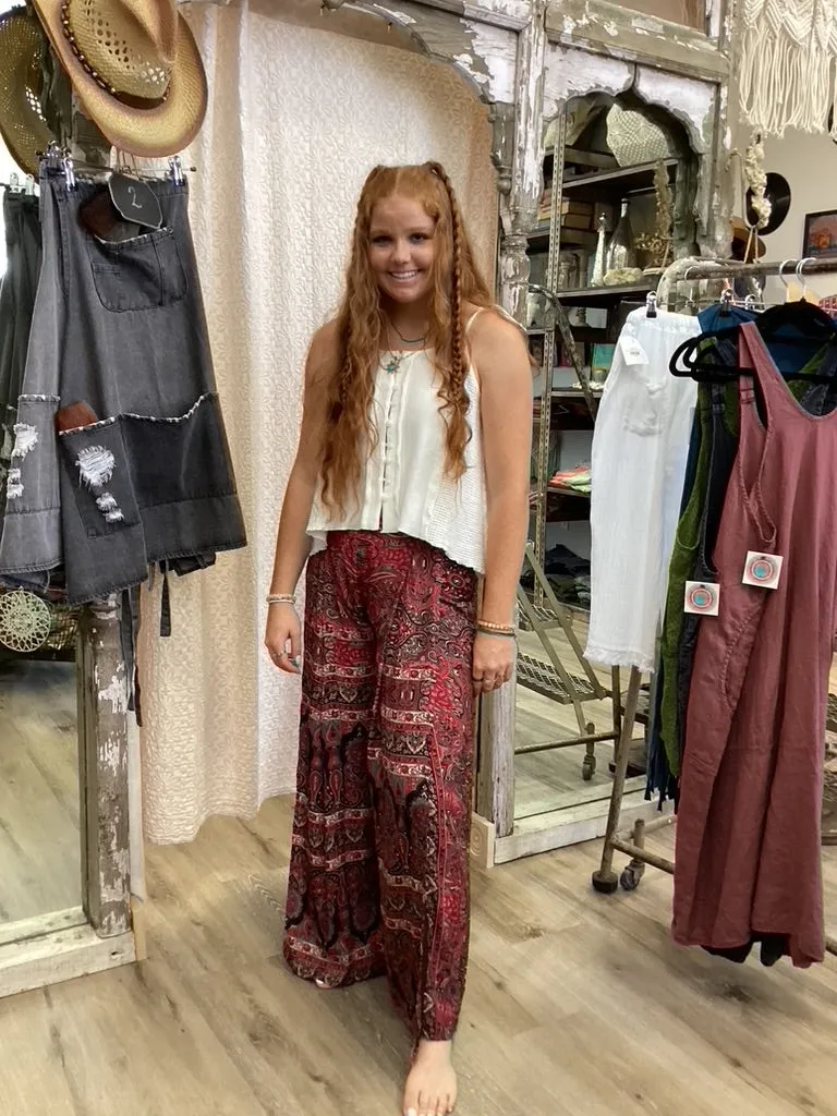 Boho Hidden Slit