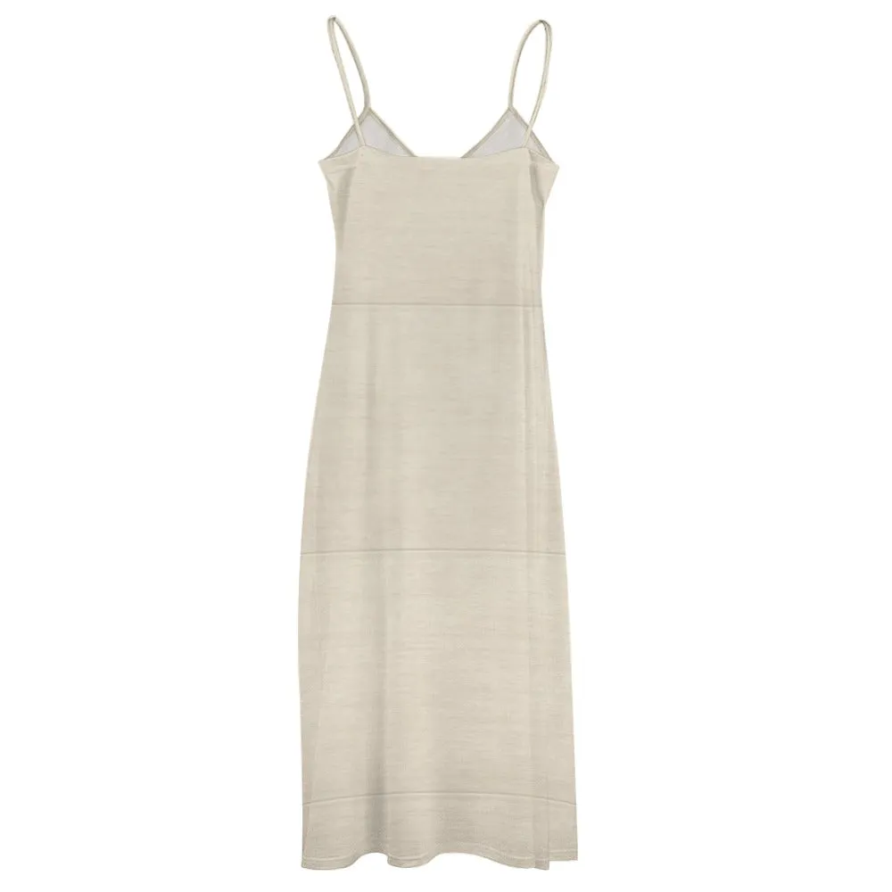 Bone Blocks Sling Ankle Long Dress