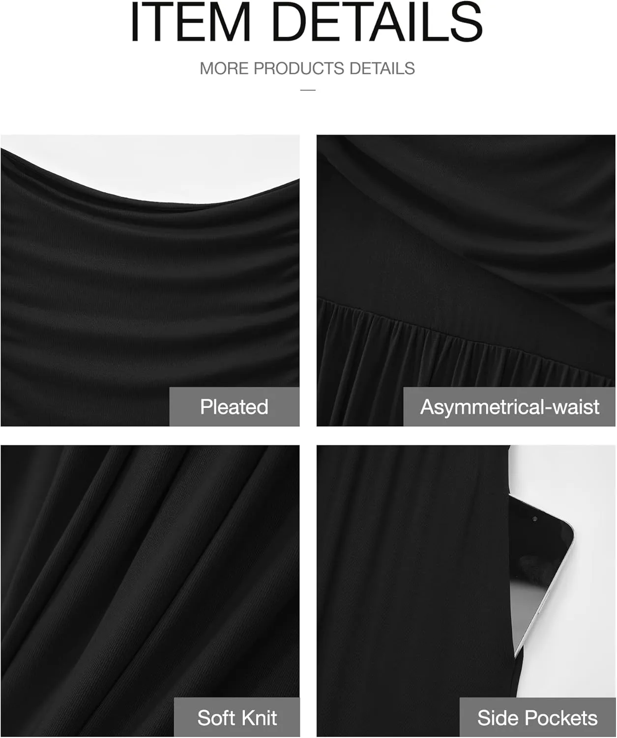 BTFBM Women Casual Dress 2025 Summer Sleeveless Ruched Maxi Dresses Boat Neck High Waist Lightweight Tank Dress Pockets