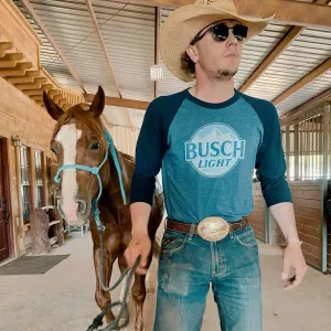 Busch Light 3/4 Raglan Shirt