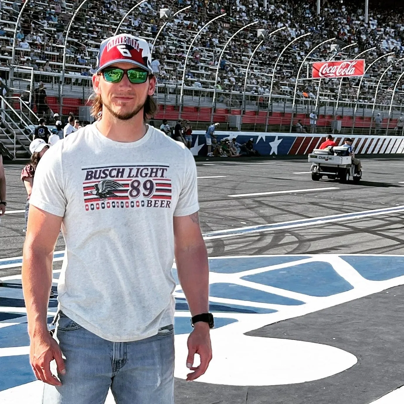 Busch Light '89 USA Racing T-Shirt