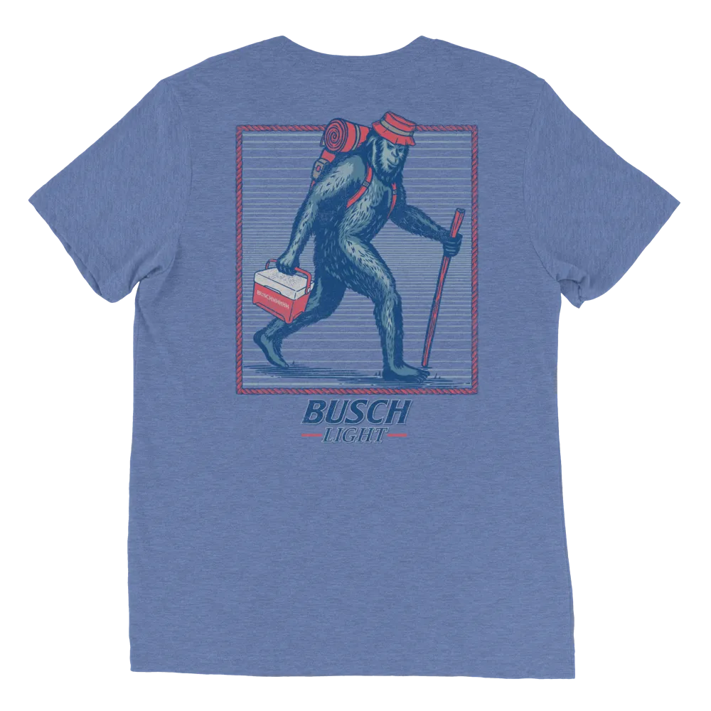 Busch Light Bigfoot Camping T-Shirt
