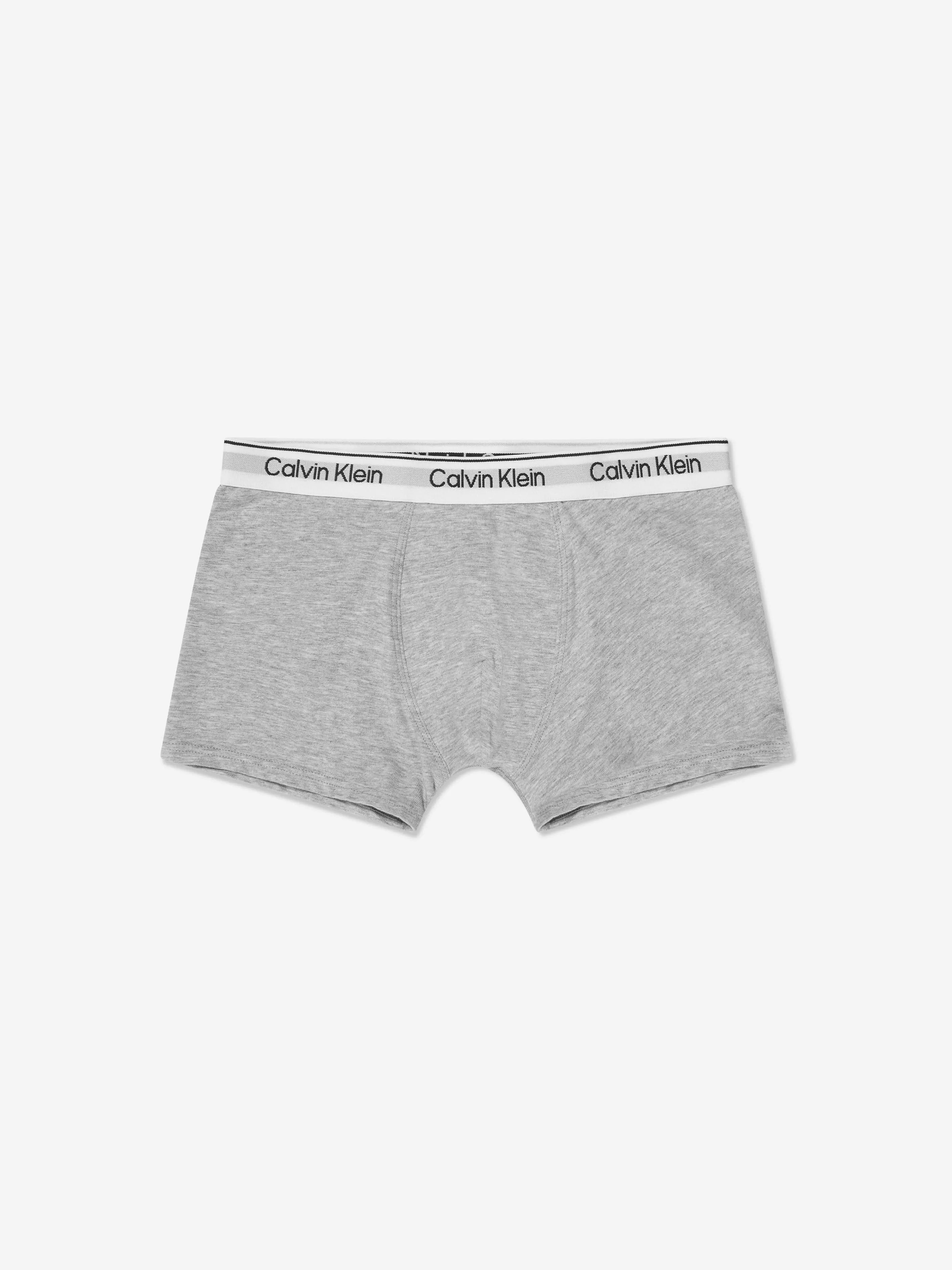 Calvin Klein Boys Boxer Shorts Set (5 Pack) in Blue
