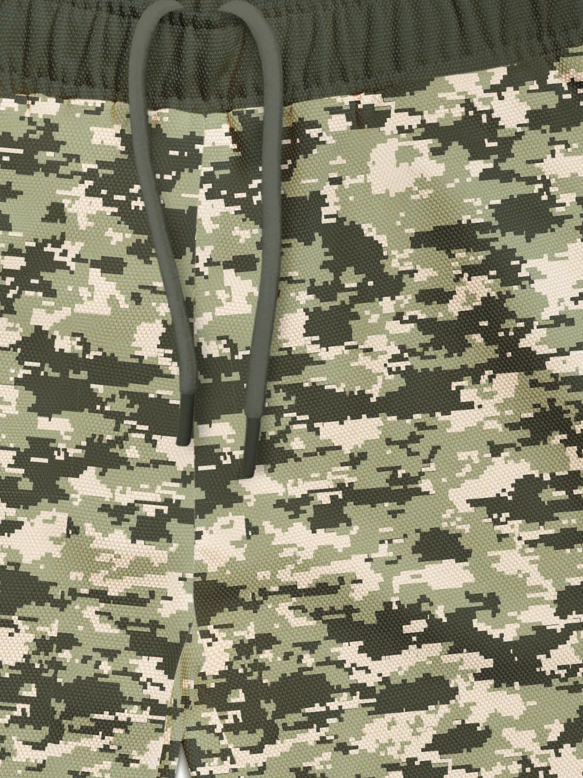 Camouflage Trendy with branding Printed Shorts for Boys.