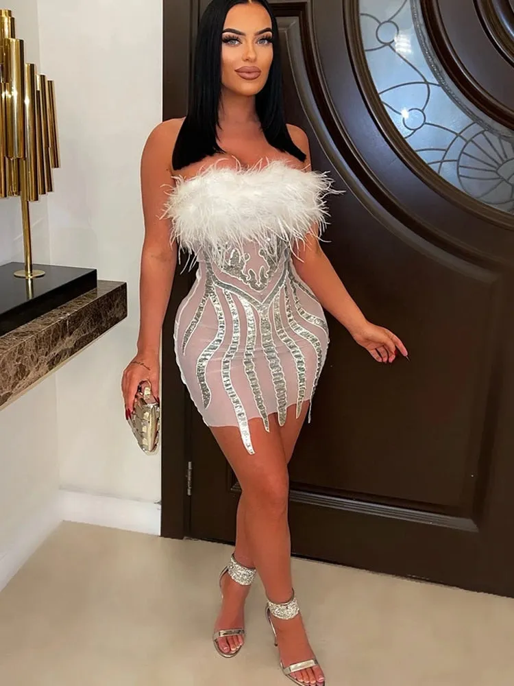 Chic Glam Sequin Dress