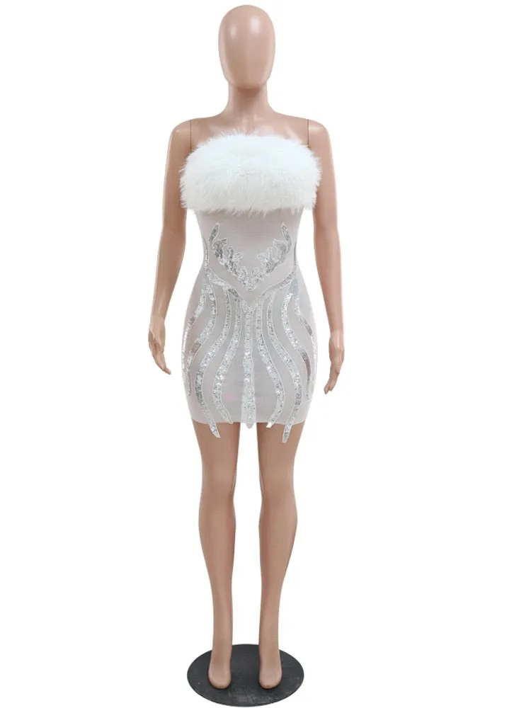 Chic Glam Sequin Dress