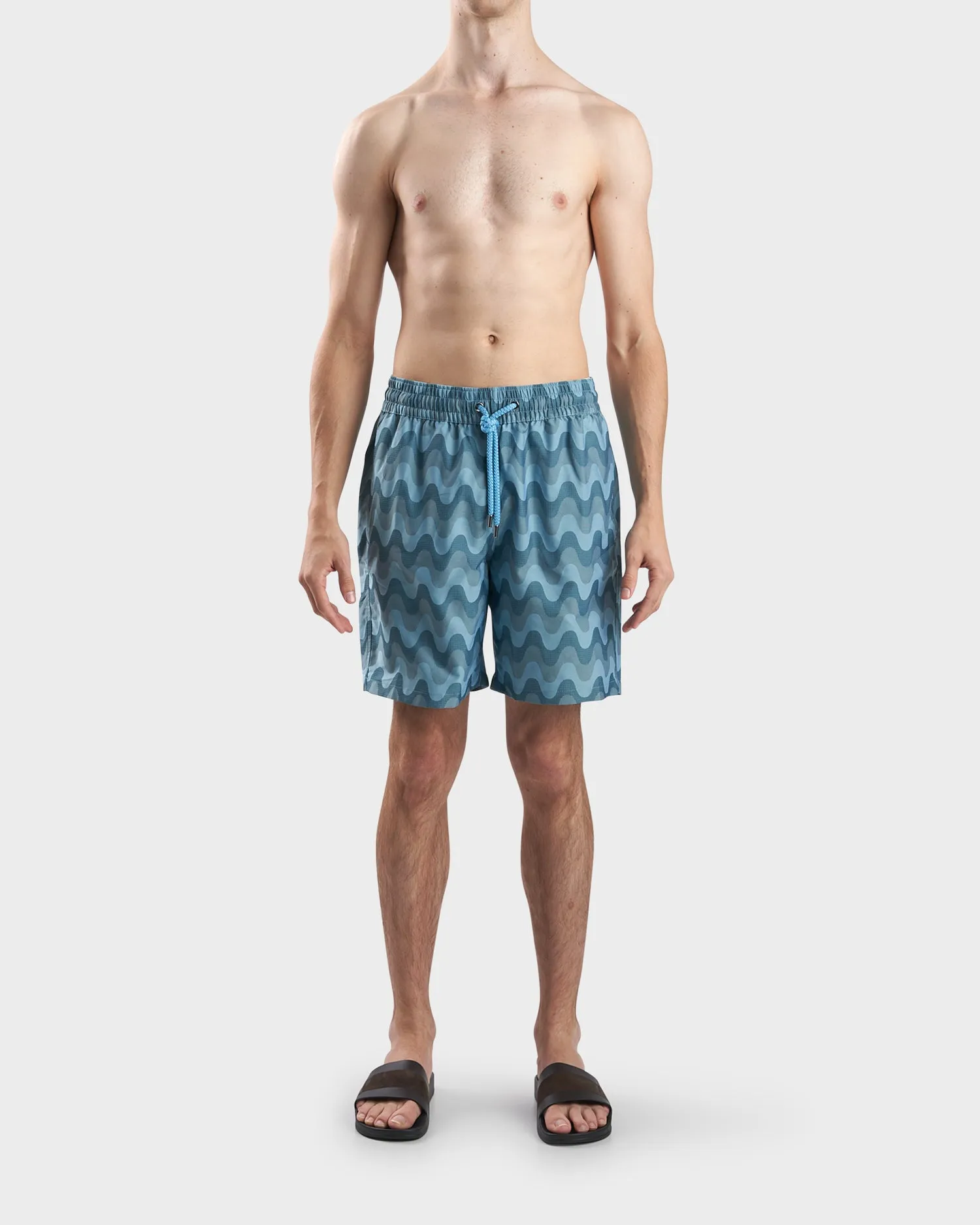 Cool Blue Copacabana Jacquard Board Shorts