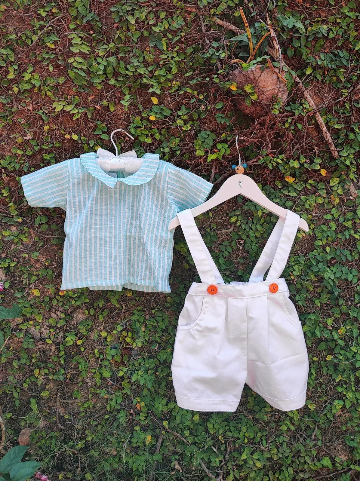 Cool Colours Cotton Romper Set