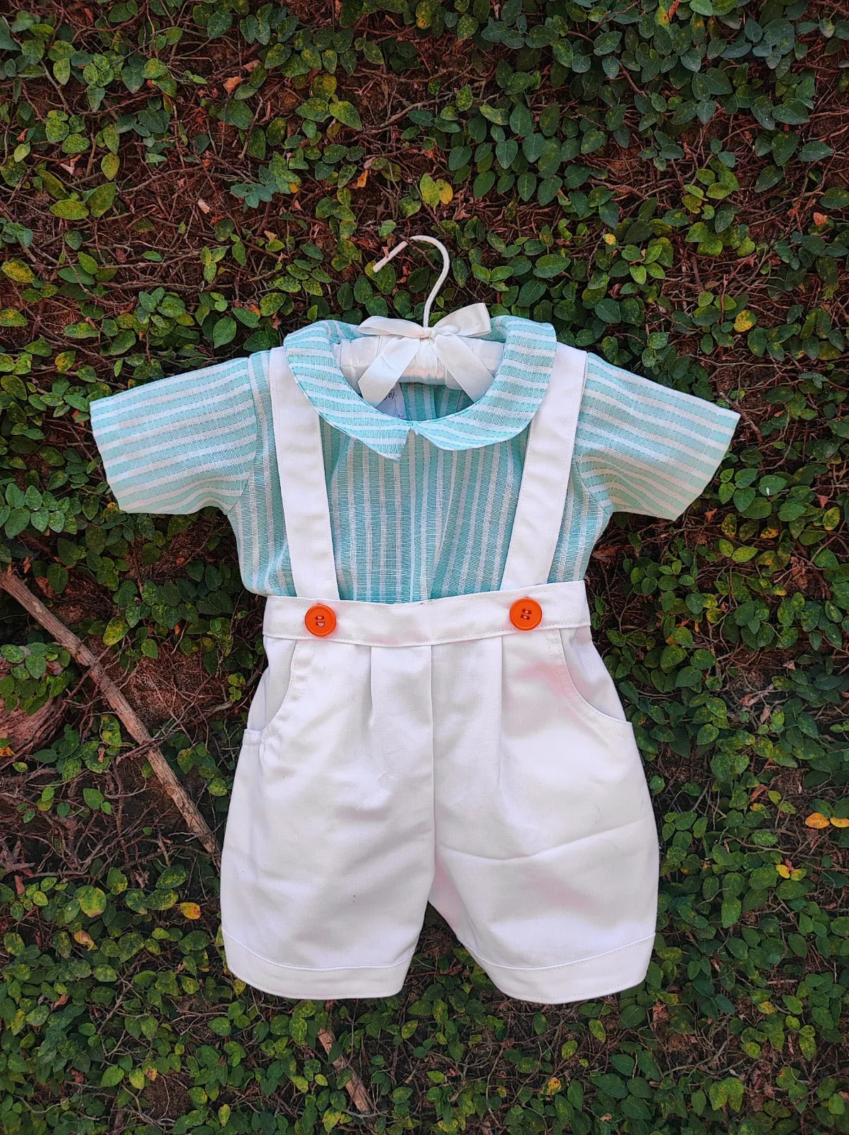 Cool Colours Cotton Romper Set