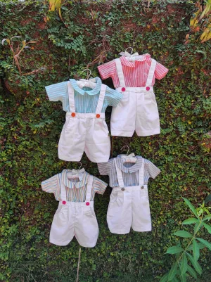 Cool Colours Cotton Romper Set