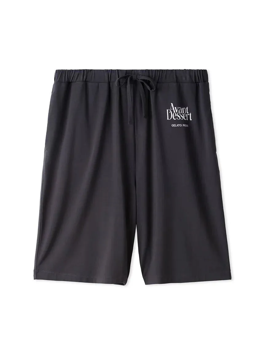 COOL MEN'S Rayon Logo Pajama Shorts