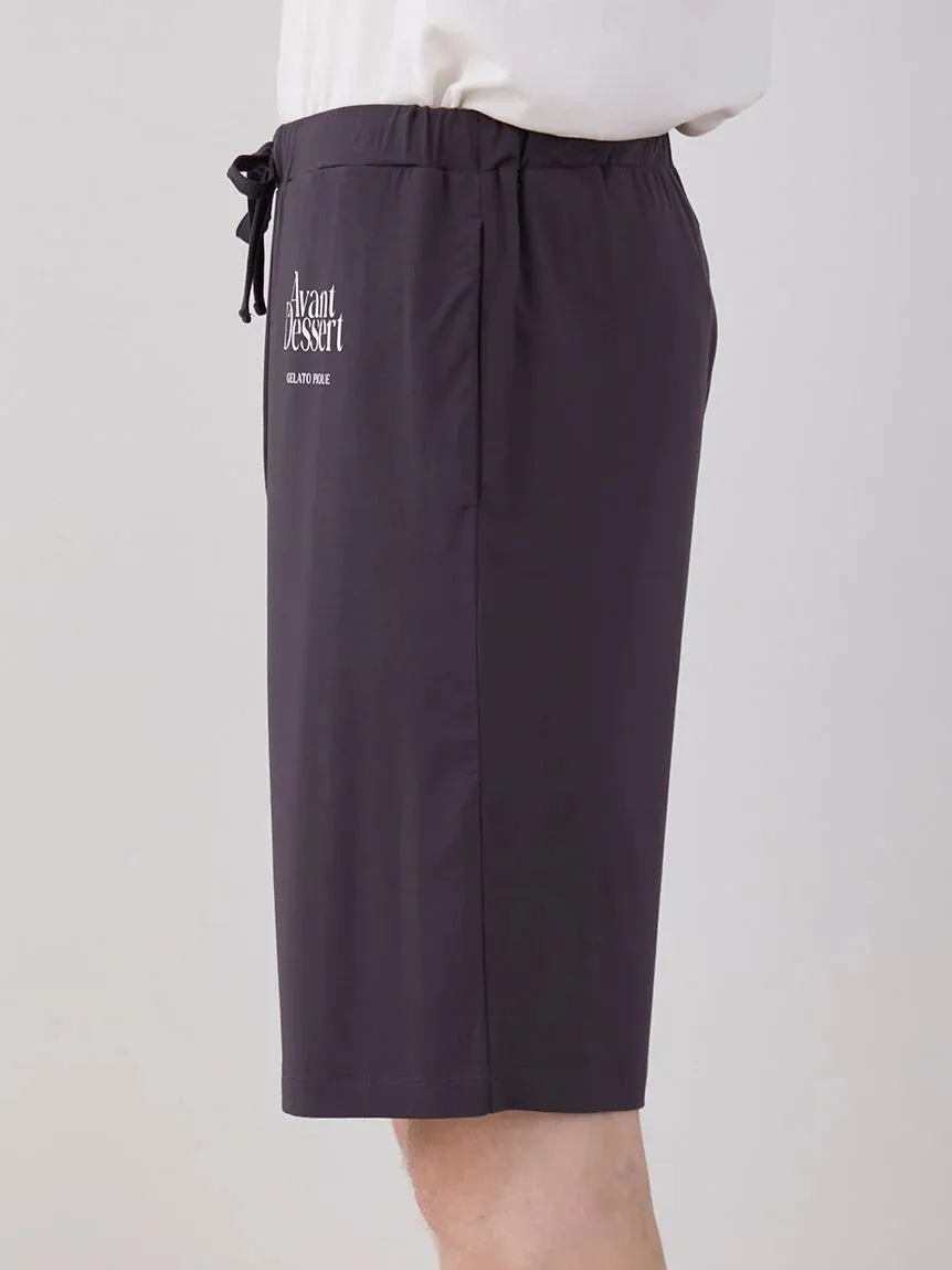 COOL MEN'S Rayon Logo Pajama Shorts