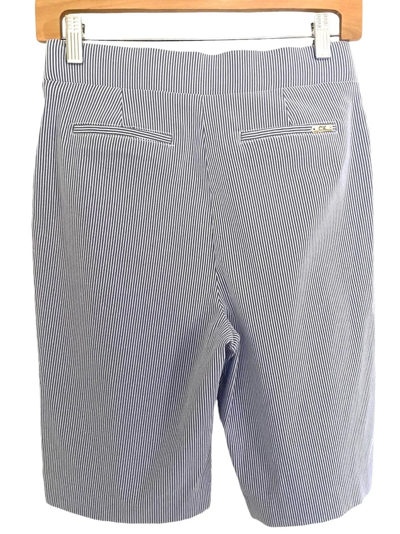 Cool Summer Seersucker Stripe Shorts