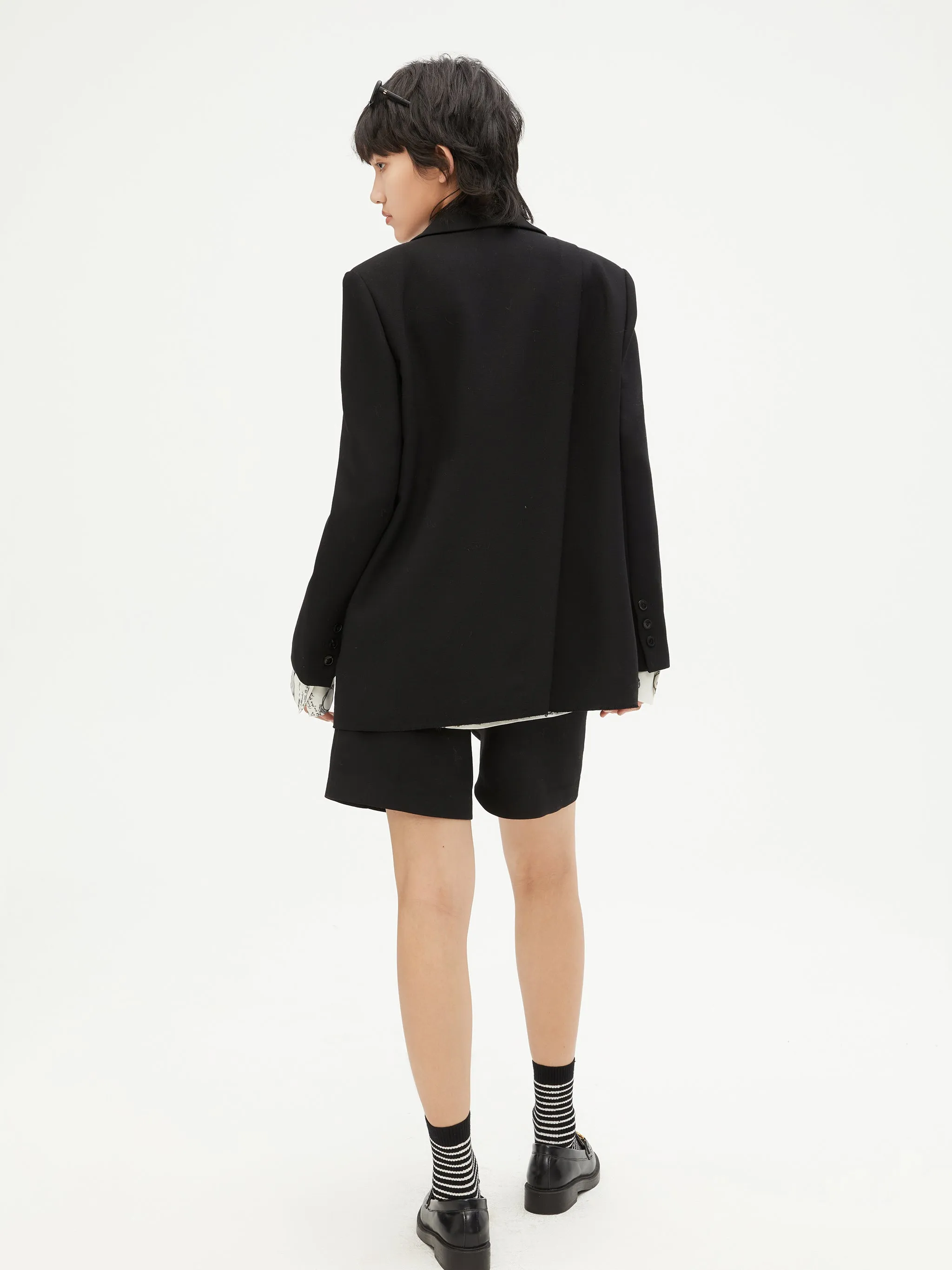 Cool Wool Suit Shorts