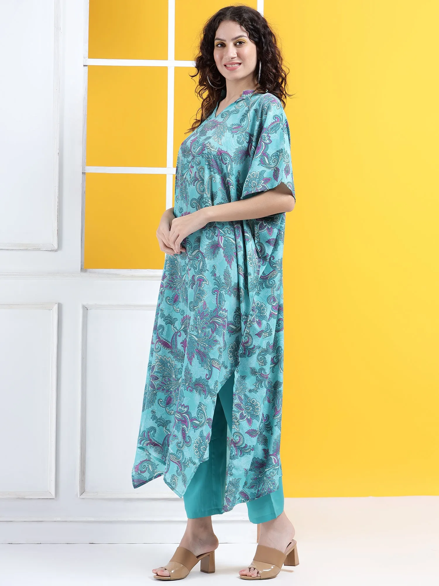 Cultural Crossover Kaftan Style Suit - Set of 2