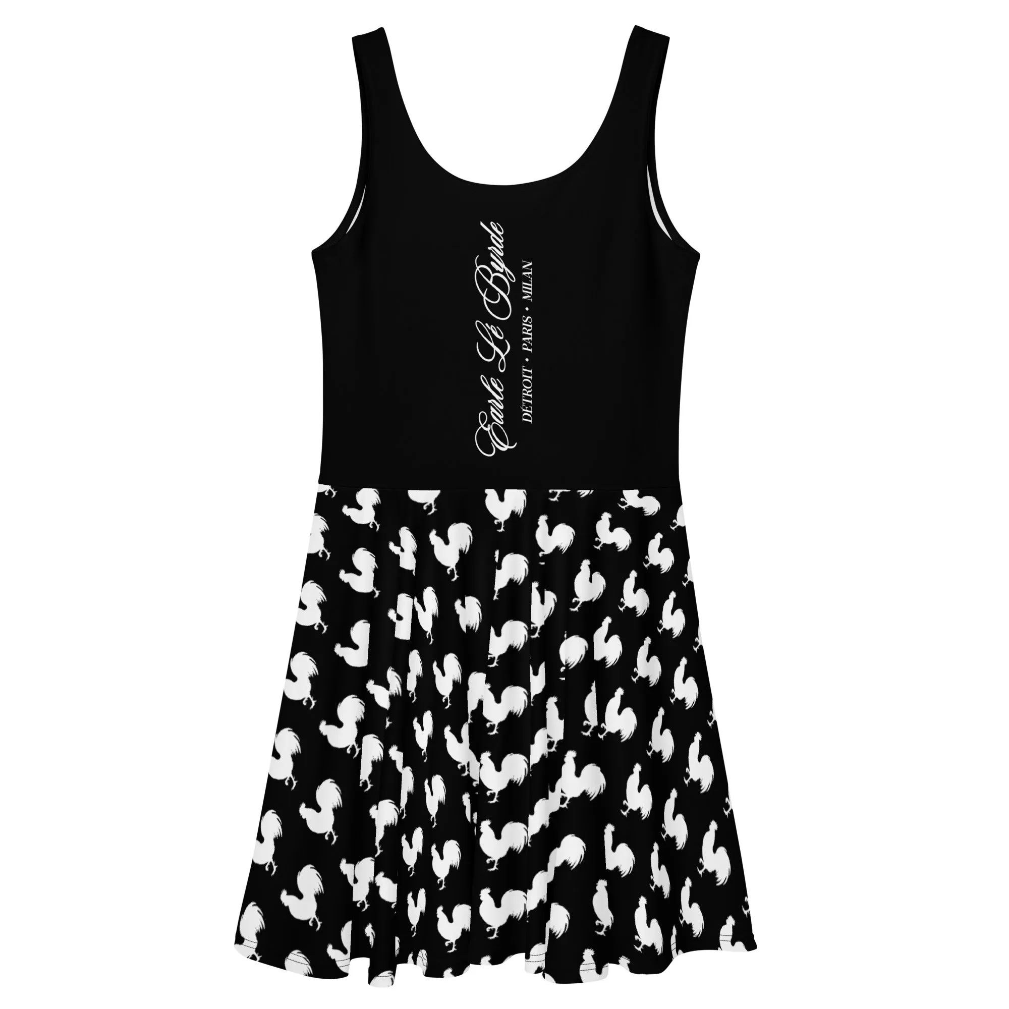 EARLE LE BYRDE "Signature" Lightweight Skater Dress