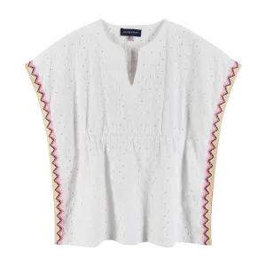 Eyelet Cover Up | White