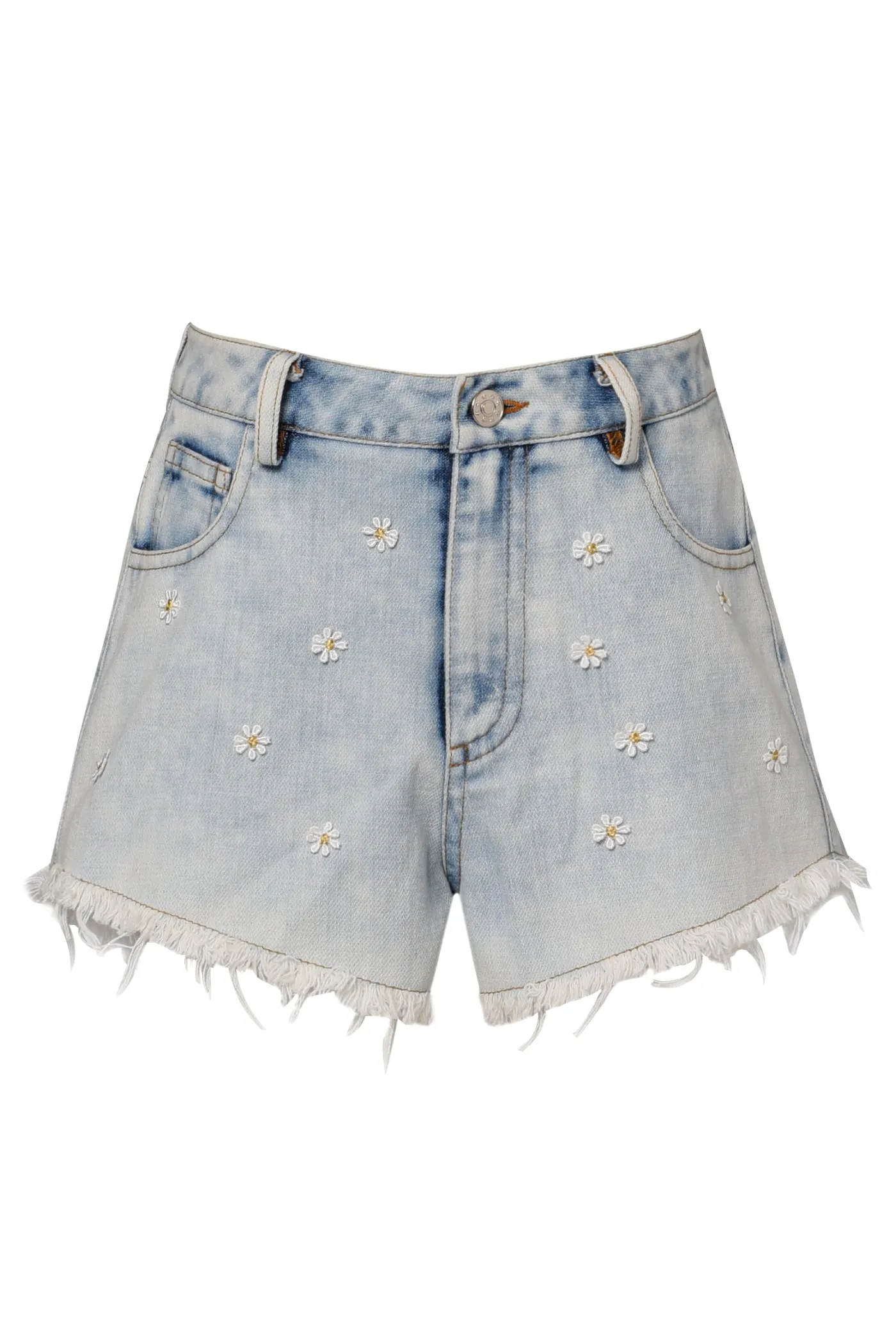Eyelet Ruffle Tiered Top & Daisy Shorts