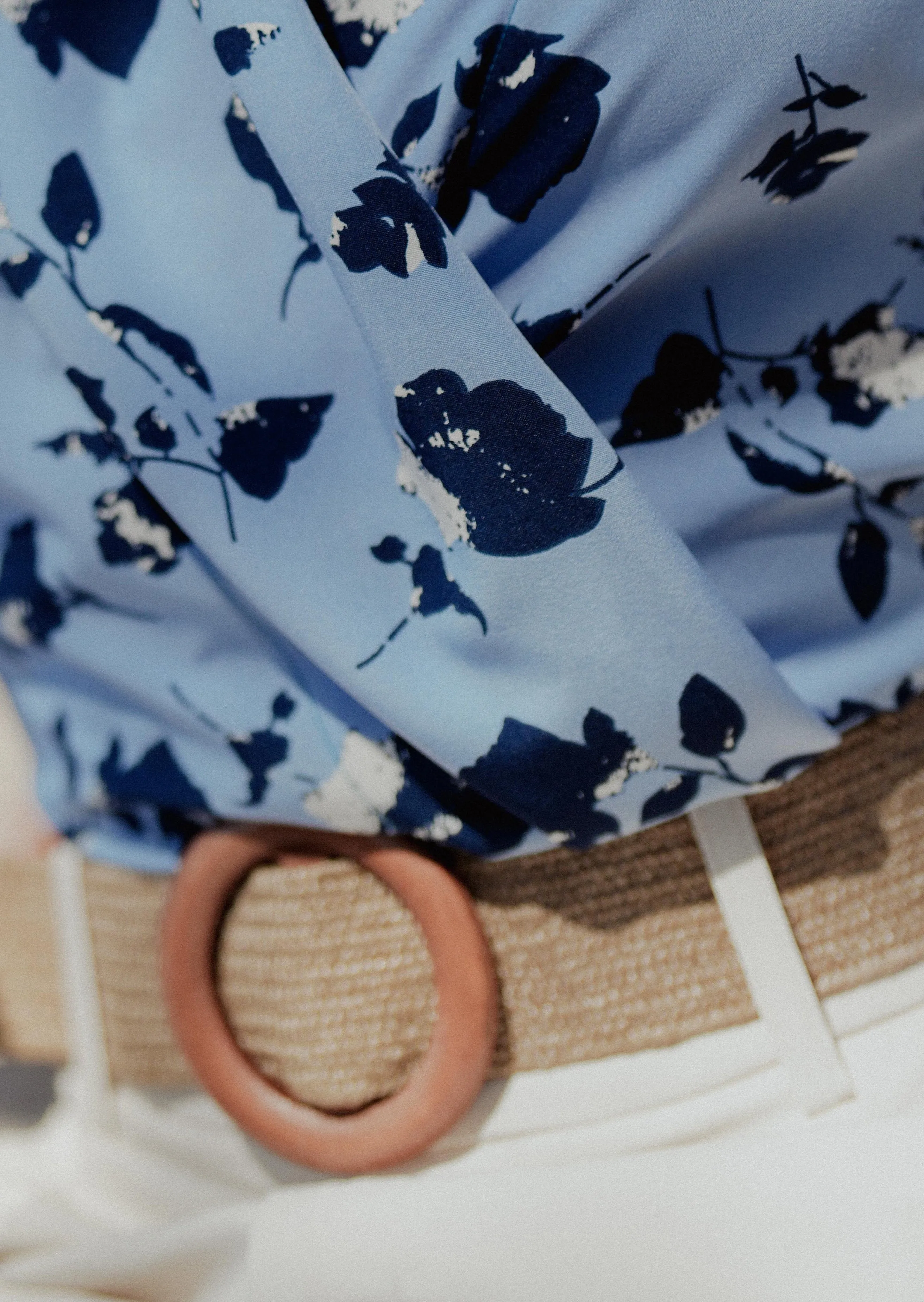 FLORENCE BLOUSE in Blue Dahlia