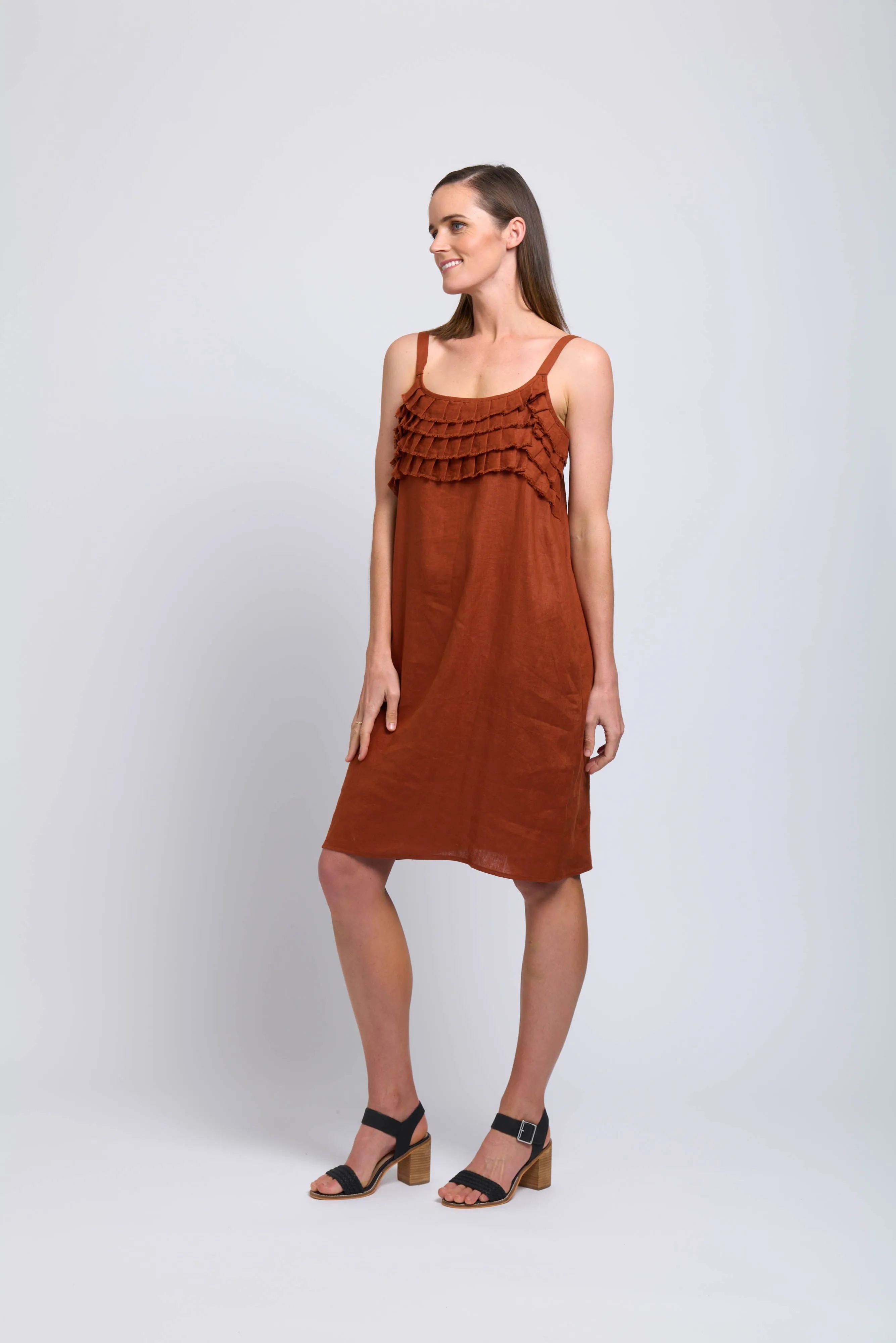 Foil Pleat Dreams Dress