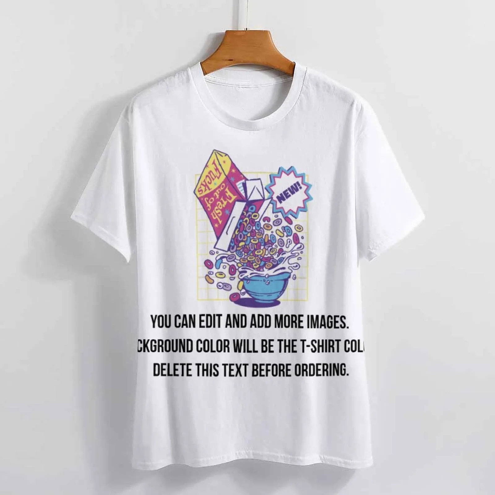Fresh Out of Fks-Customize this Design T-Shirt-S to 6XL