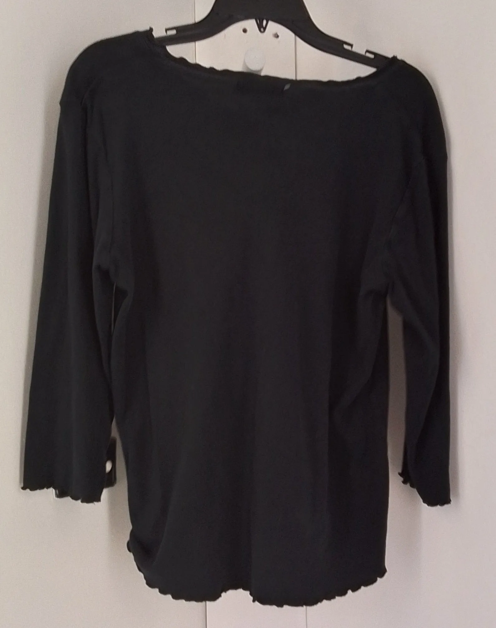 Fresh Produce Women's Black Long Sleeve Shirt