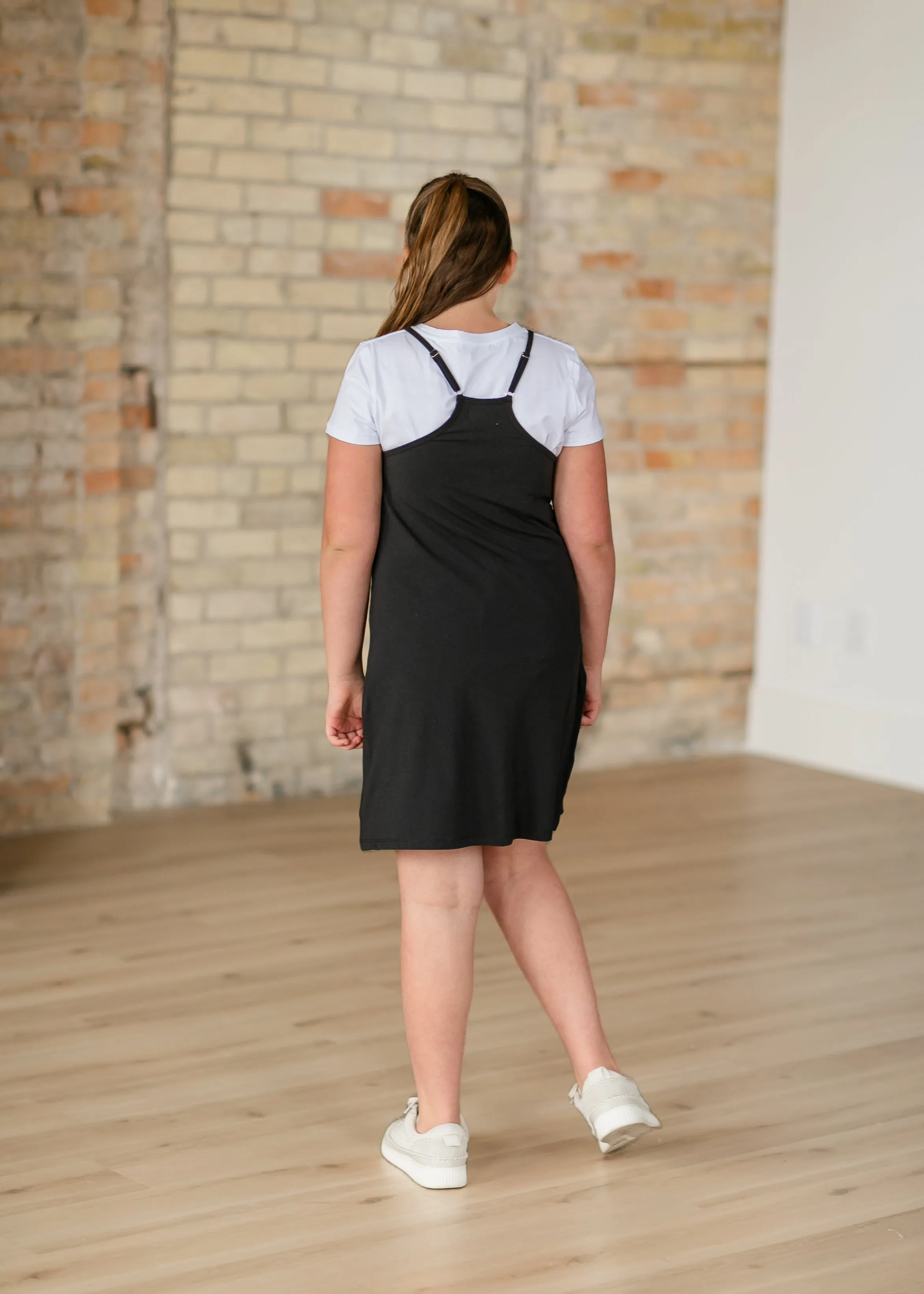 Girl's Lolo Racerback Lightweight Midi Dress