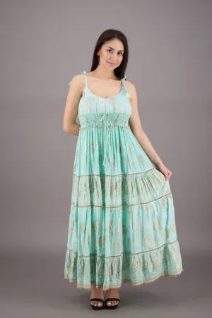 Golden Paisley Whisper Maxi 24909