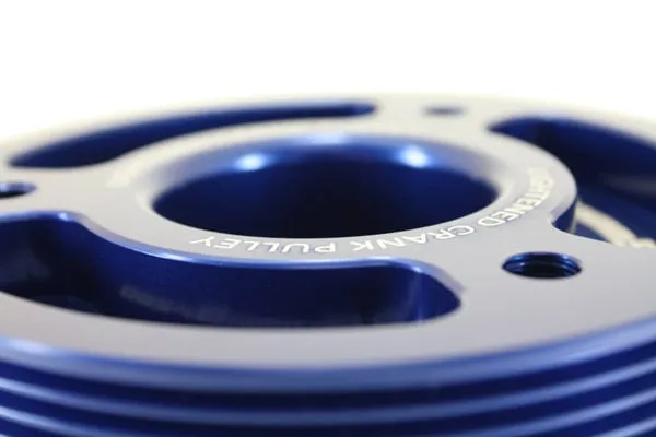 Grimmspeed Lightweight Crank Pulley (Blue) - Subaru STI VA