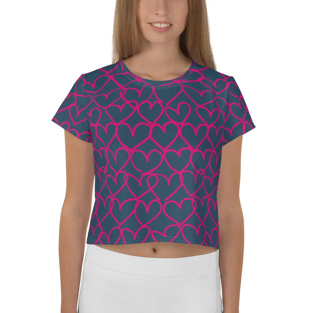 Grounded in Love Sporty Crop Tee