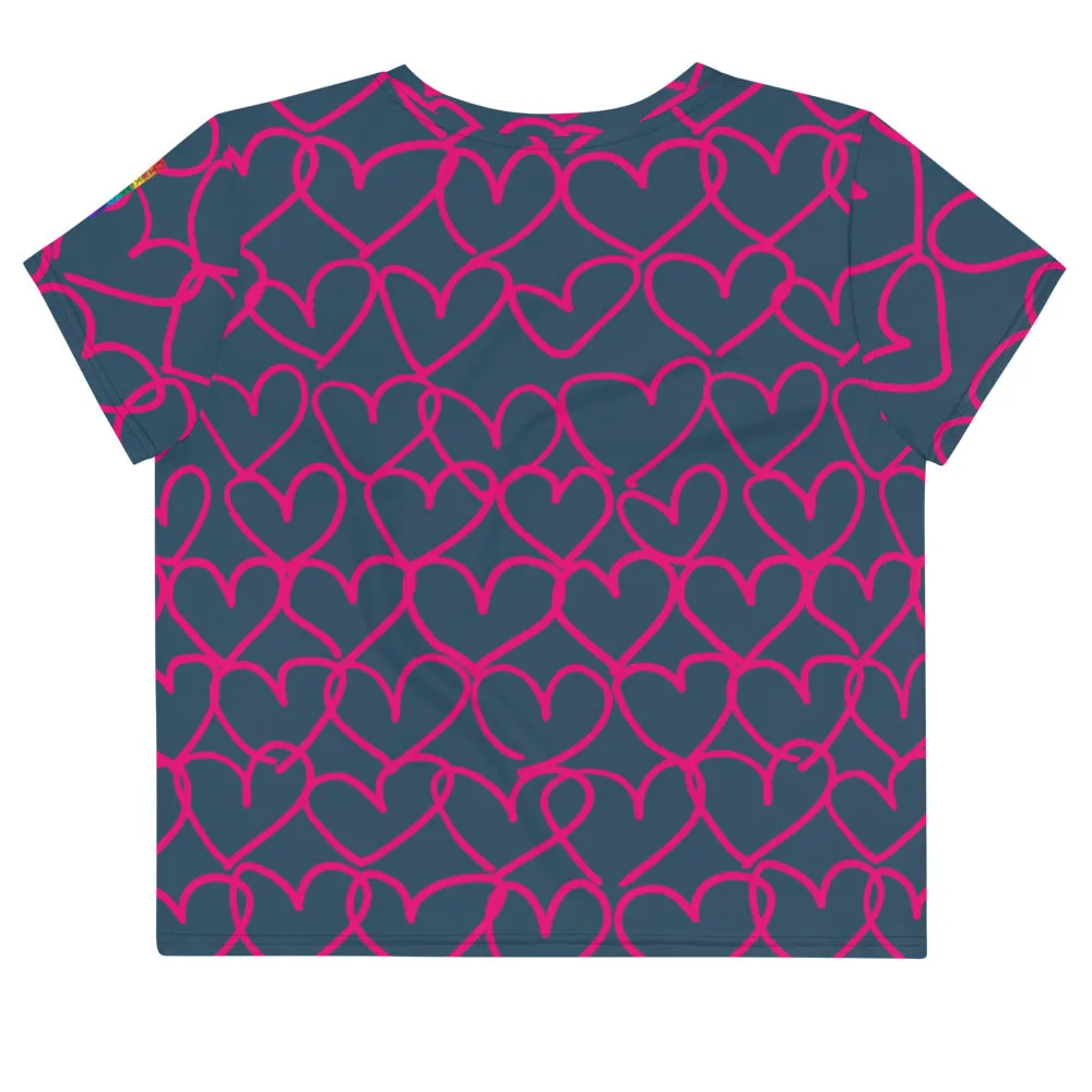 Grounded in Love Sporty Crop Tee