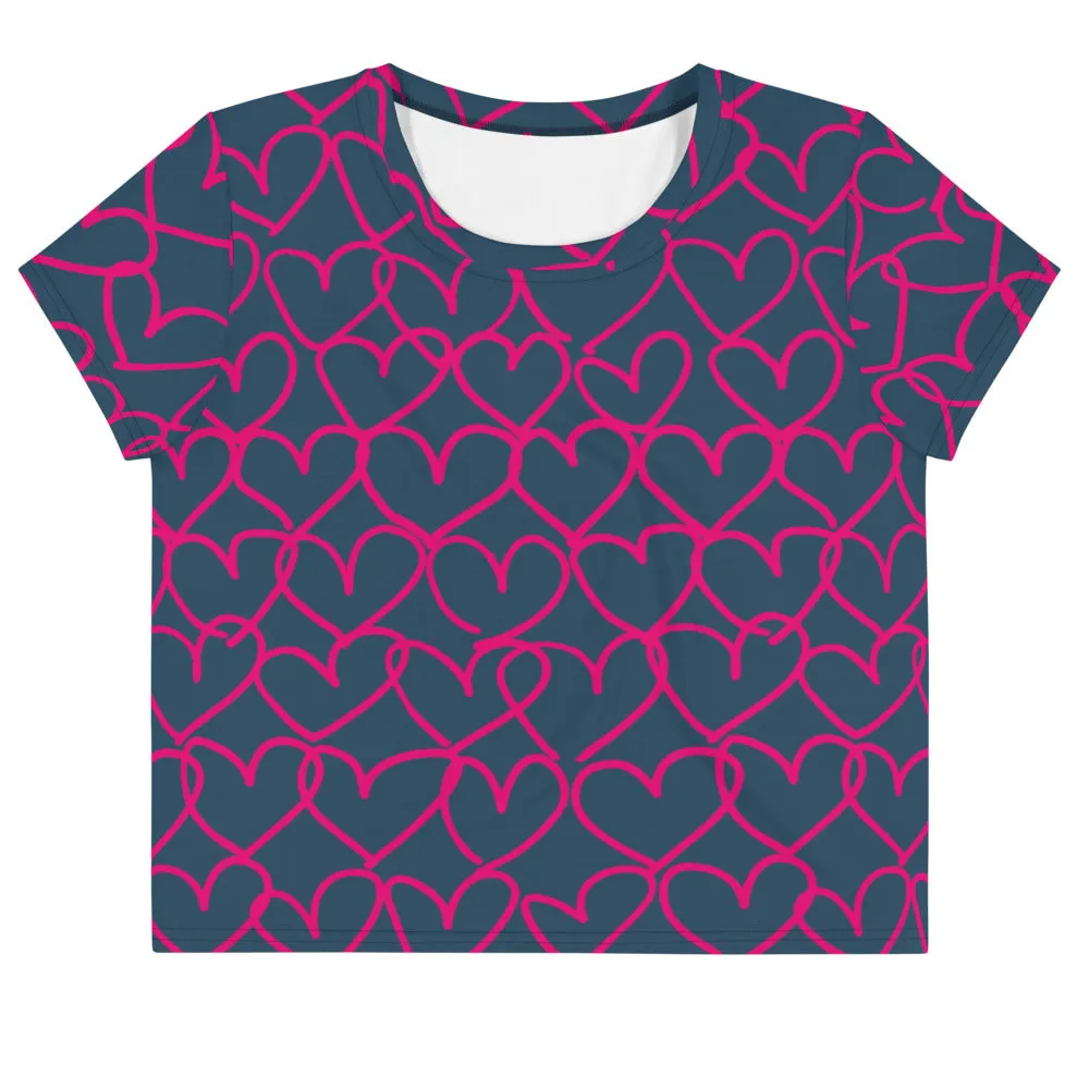 Grounded in Love Sporty Crop Tee