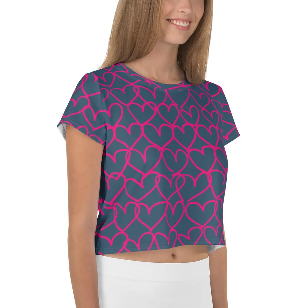 Grounded in Love Sporty Crop Tee